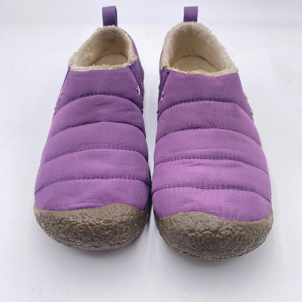 KEEN Howser II Slip-On Slipper Shoes Womens 7 Purple Quilted Fleece Lined - Picture 2 of 13